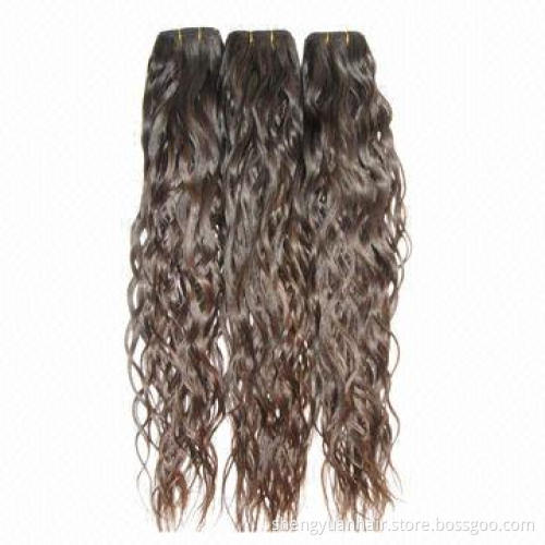 Hot selling natural wave Brazilian and Indian virgin hair